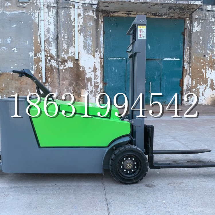 邕宁区小型电动叉车1吨2吨步行站驾式电瓶堆高充电装卸车液压升降车铲车